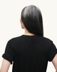 Silk Laundry Bodysuit Tee in BLACK