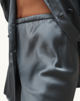Silk Laundry Relaxed Blazer in SLATE