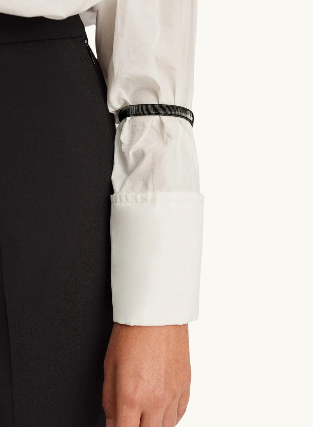Smith Sleeve Garters in BLACK