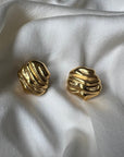 Smith Yilan Ripple Earring in GOLD