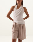 Sovere Elvy Top in Chalk