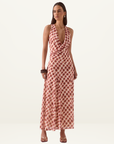 Sovere Euphoria Dress in Check