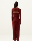 Sovere Myriad Bolero Dress in Cinnamon