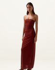 Sovere Myriad Bolero Dress in Cinnamon