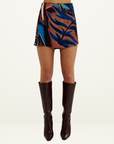 Summi Summi Asym Skort in Bordeaux