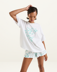 Summi Summi Linen Short in I Heart U