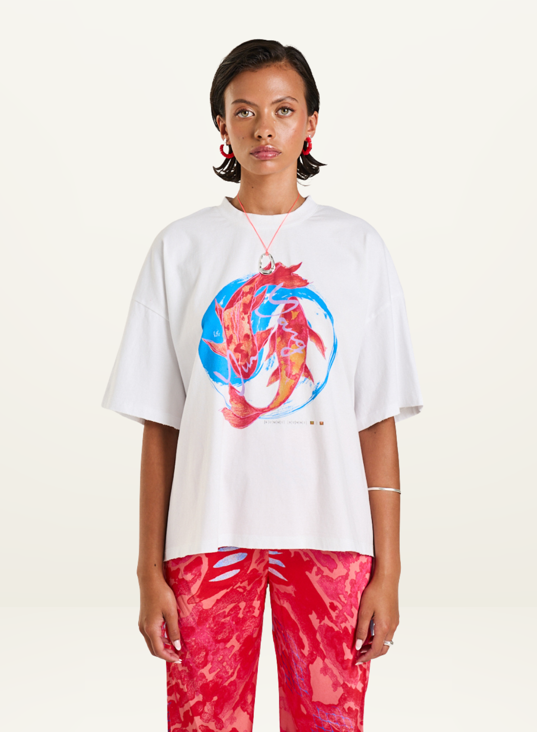 Summi Summi Band Tee in Koi