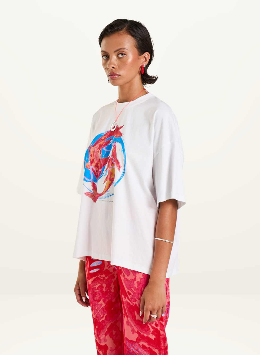 Summi Summi Band Tee in Koi