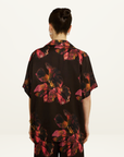 Summi Summi Button Up SS Shirt in Chocolate Petal // LAST TWO SIZE XS & XL