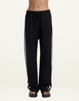 Summi Summi Knit Pants in BLACK & CREAM