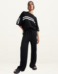 Summi Summi Knit Pants in BLACK & CREAM