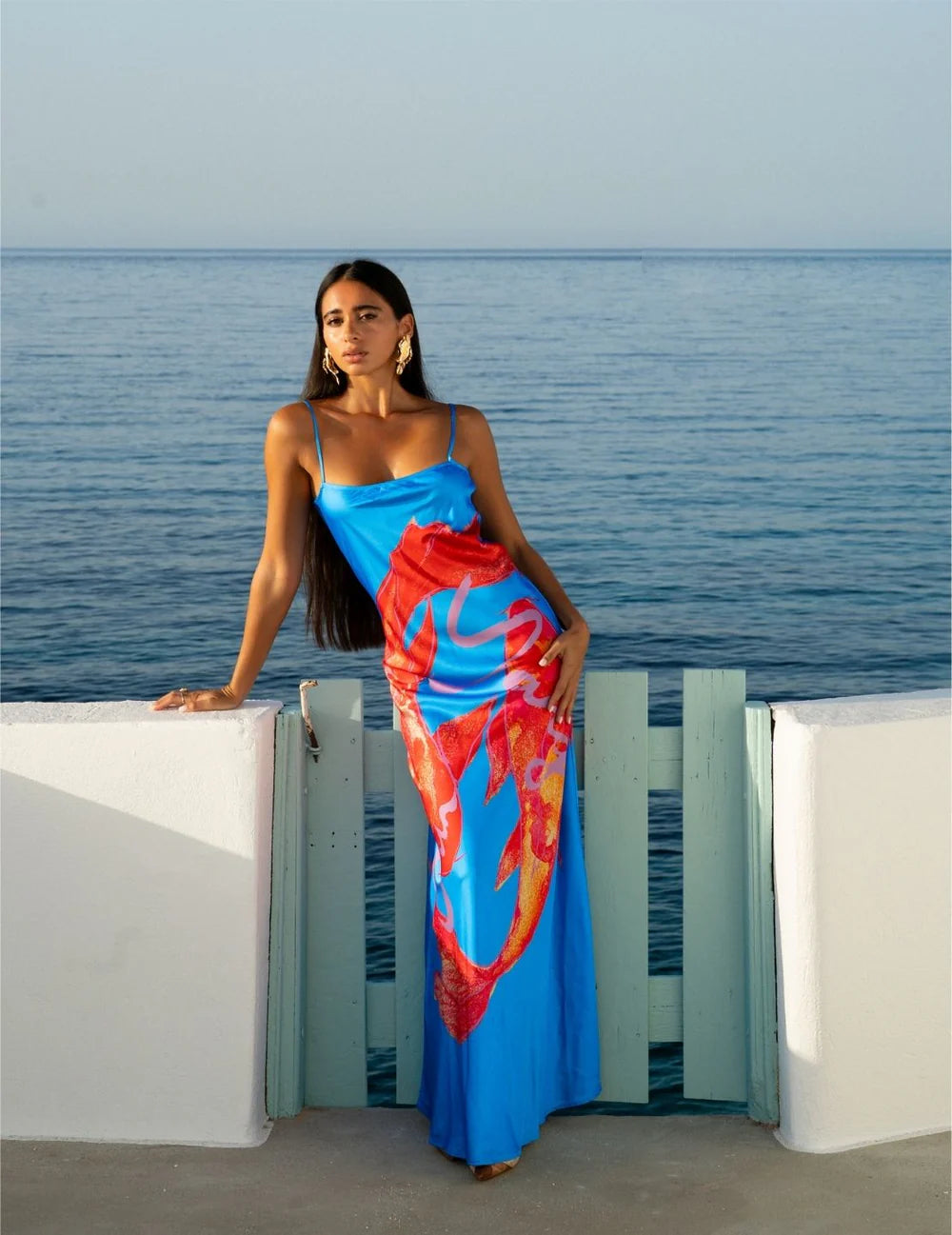 Summi Summi Luna Maxi Dress in Koi