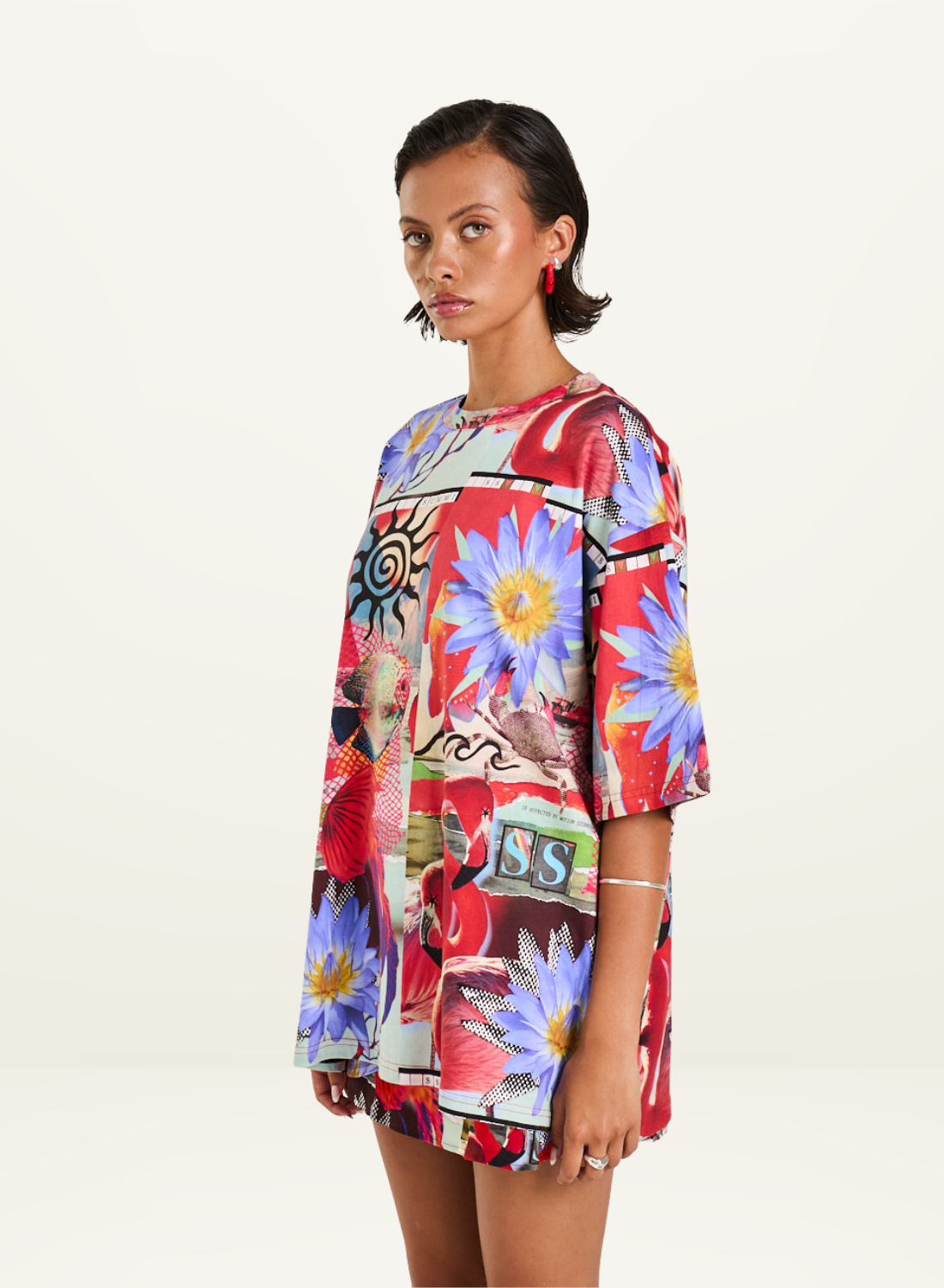 Summi Summi Oversized Tee in Dazed