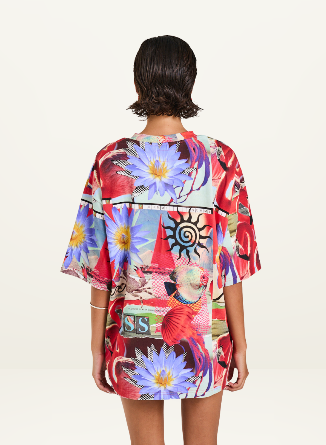 Summi Summi Oversized Tee in Dazed