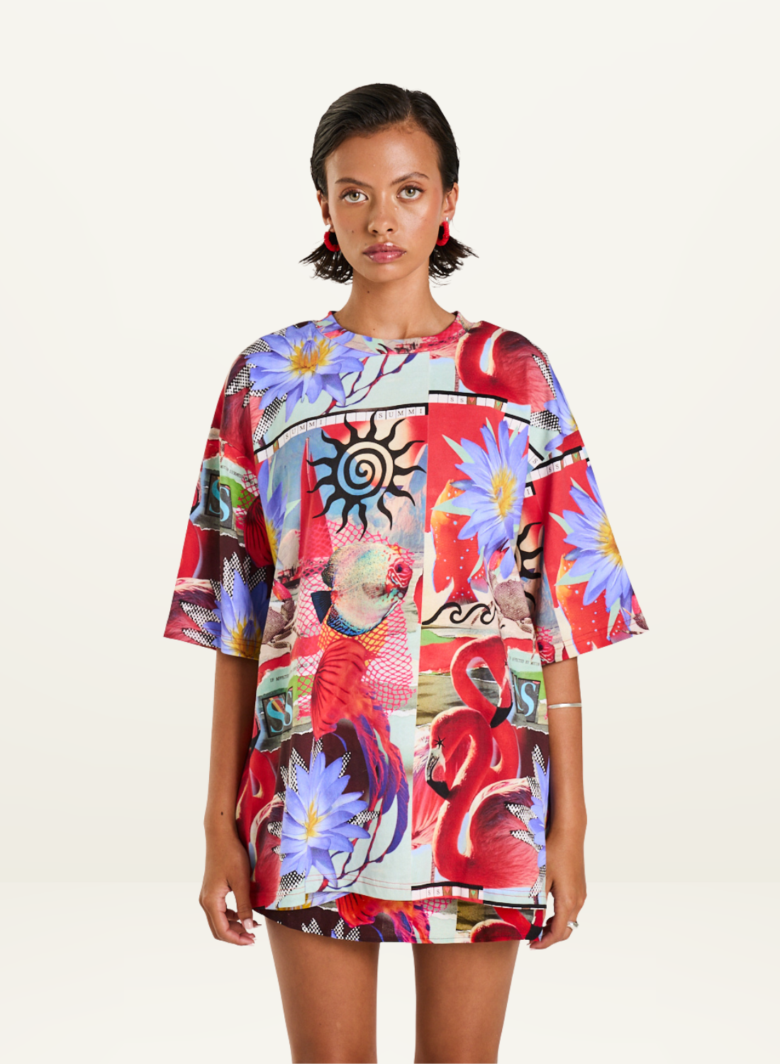 Summi Summi Oversized Tee in Dazed
