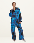 Summi Summi Relaxed Drawstring Pants in DARK LUMEN // LAST ONE - SIZE XS