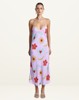 Summi Summi Siren Midi Dress in Lilac Troppo