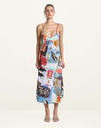 Summi Summi Siren Midi Dress in Loco // LAST ONE SIZE 6