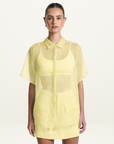 Summi Summi Sports Crop in Lemon