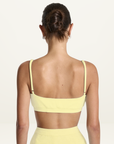 Summi Summi Sports Crop in Lemon // LAST ONES SIZE M & L