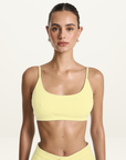 Summi Summi Sports Crop in Lemon // LAST ONES SIZE M & L