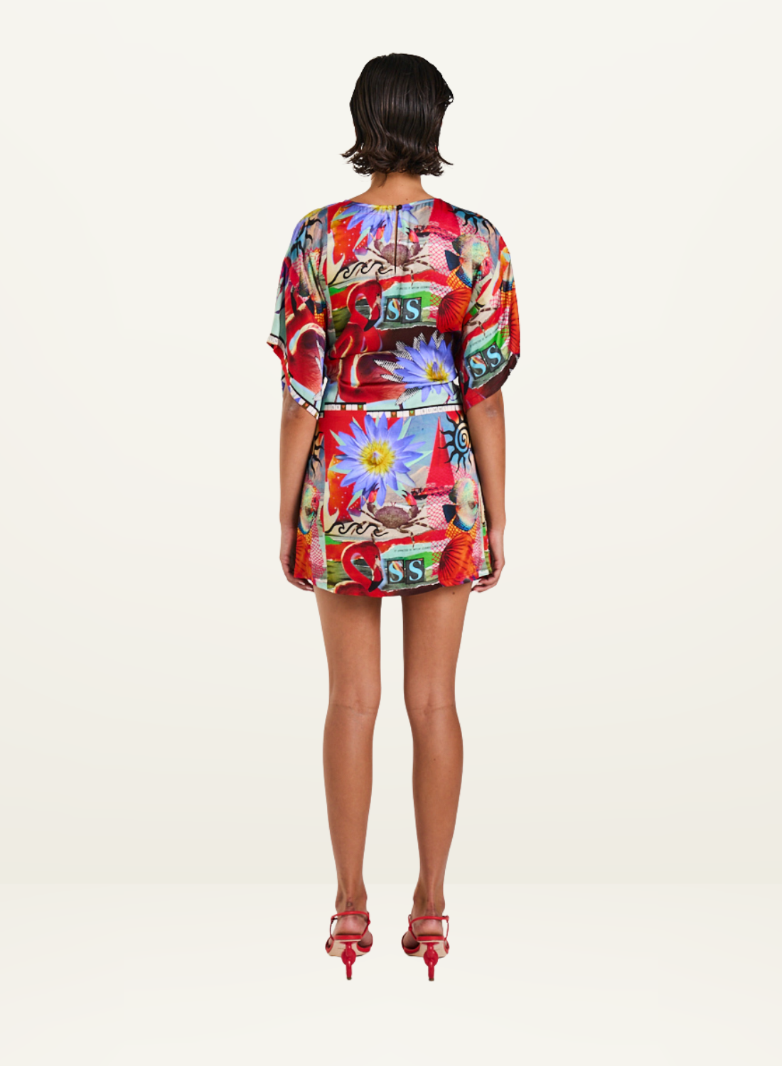 Summi Summi Tie Front Dress in Dazed