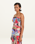 Summi Summi Tube Top in Dazed // LAST ONE SIZE L