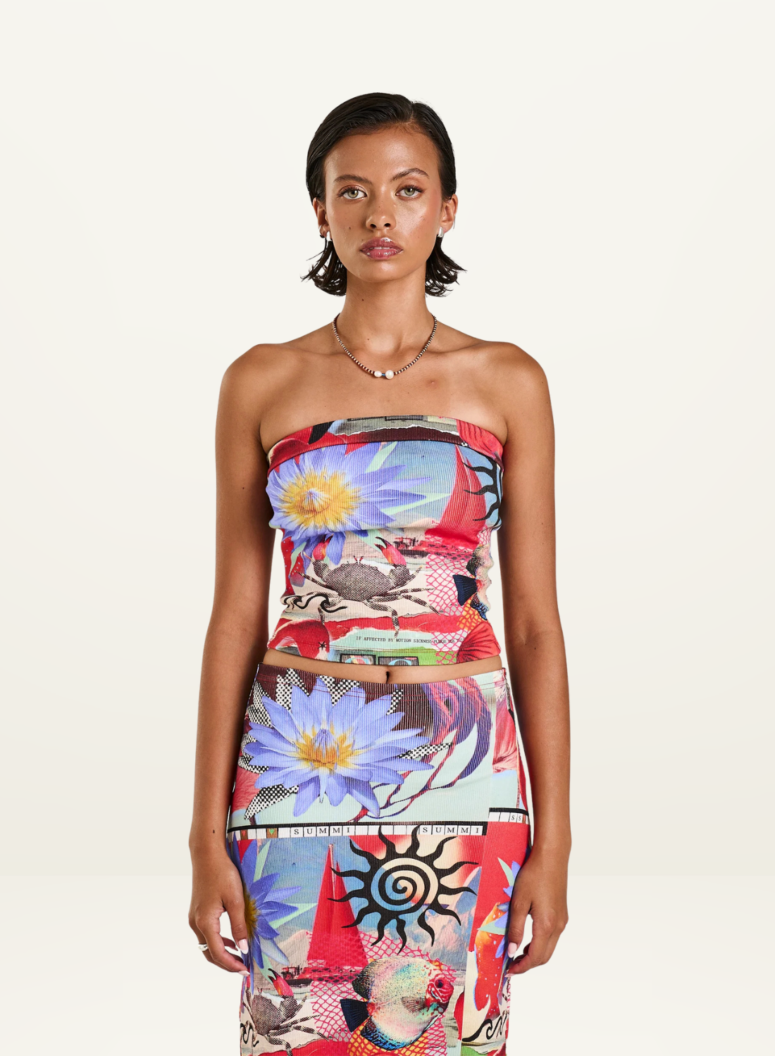 Summi Summi Tube Top in Dazed