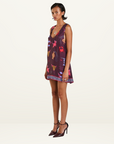 Summi Summi Zodiac V Neck Shift Dress in ZODIAC PRINT