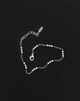 Temple Of The Sun Alba Station Chain Bracelet in SILVER
