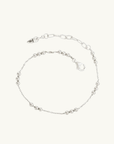 Temple Of The Sun Alba Station Chain Bracelet in SILVER