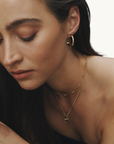 Temple Of The Sun Alba Station Chain Necklace in GOLD
