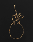 Temple Of The Sun Alba Station Chain Necklace in GOLD