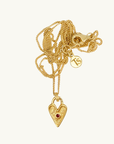 Temple Of The Sun Amora Necklace in GOLD