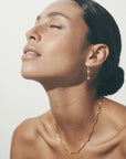 Temple Of The Sun Amore Earrings in GOLD