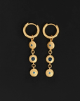 Temple Of The Sun Blessing Earrings in GOLD