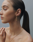Temple Of The Sun Blessing Earrings in GOLD