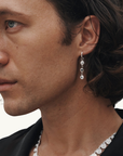 Temple Of The Sun Blessing Earrings in SILVER