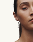 Temple Of The Sun Blessing Earrings in SILVER