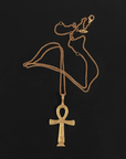 Temple Of The Sun Cairo Large Necklace in GOLD