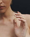 Temple Of The Sun Cairo Large Necklace in GOLD