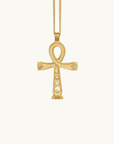 Temple Of The Sun Cairo Small Necklace in GOLD