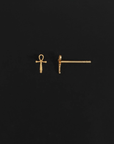 Temple Of The Sun Cairo Studs in GOLD