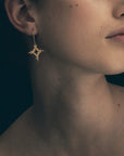 Temple Of The Sun Corin Earrings in GOLD