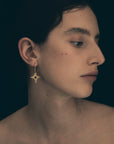 Temple Of The Sun Corin Earrings in GOLD