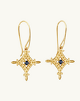 Temple Of The Sun Corin Earrings in GOLD