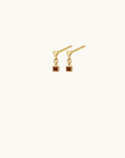 Temple Of The Sun Eros Drop Studs in GOLD