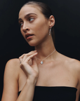Temple Of The Sun Mavi Eye Necklace in SILVER