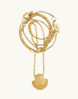 Temple Of The Sun Sia Necklace in GOLD