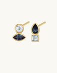 Temple Of The Sun Sulis Studs Earrings in GOLD